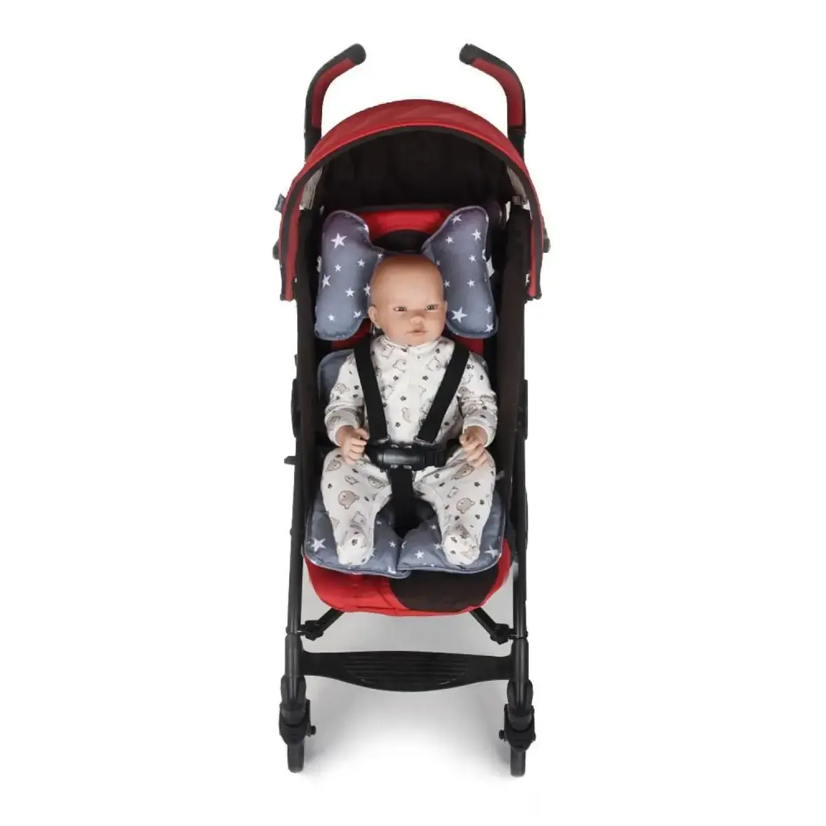 Sevi Bebe Puset ve Oto Koltuğu Minderi Gri Yıldız