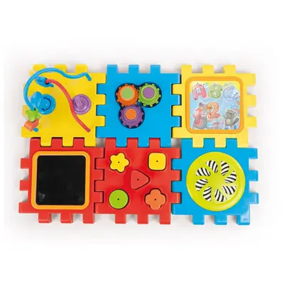 Dolu Eğitici Küp Ve Puzzle 2 in 1