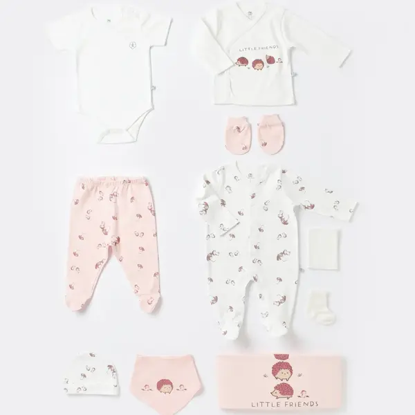 Bibaby Hastane Çıkışı 10lu Bonny Mushroom Pembe