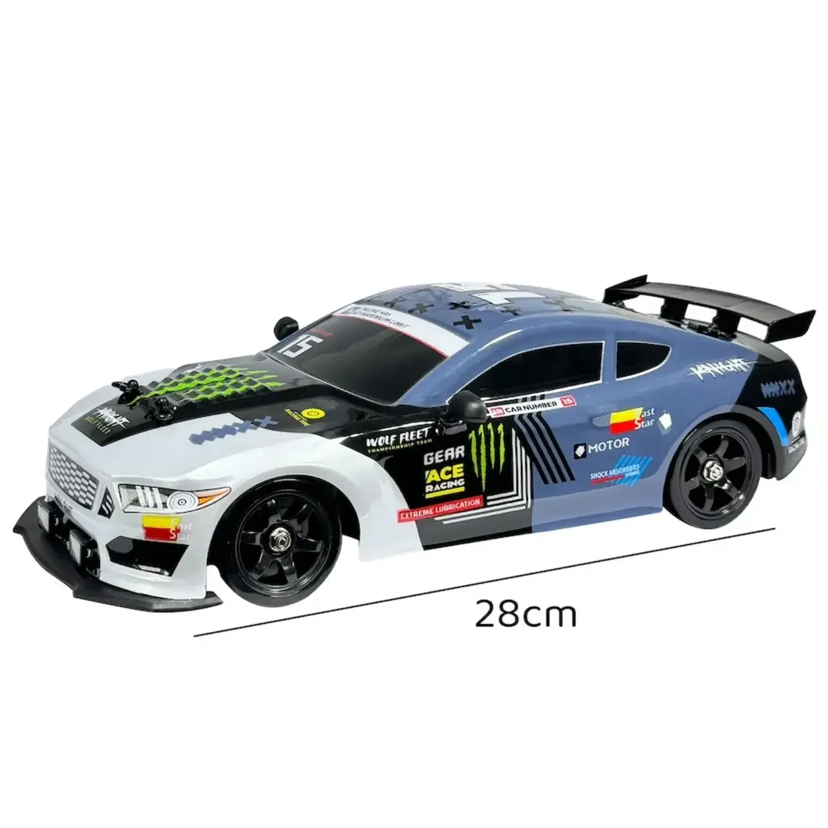 Vardem Uzaktan Kumandalı Full Fonksiyon 2.4G Şarjlı 1:16 4x4 Drift Araba (Işıklı ve Buharlı) GT