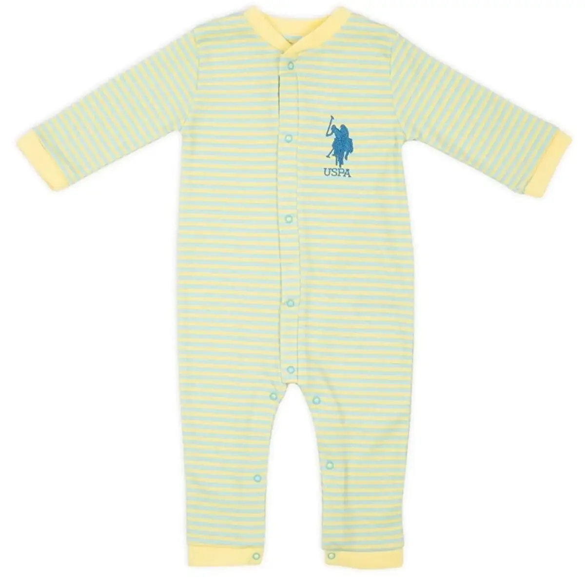 U.S. Polo Tulum Patiksiz Uzun Kol Krem Soluk Sarı U.S. Polo Tulum Patiksiz Uzun Kol Krem Soluk Sarı