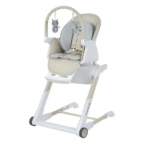 Prego 4029 Trio Plus Fonksiyonel Mama Sandalyesi ve Ana Kucağı Bej