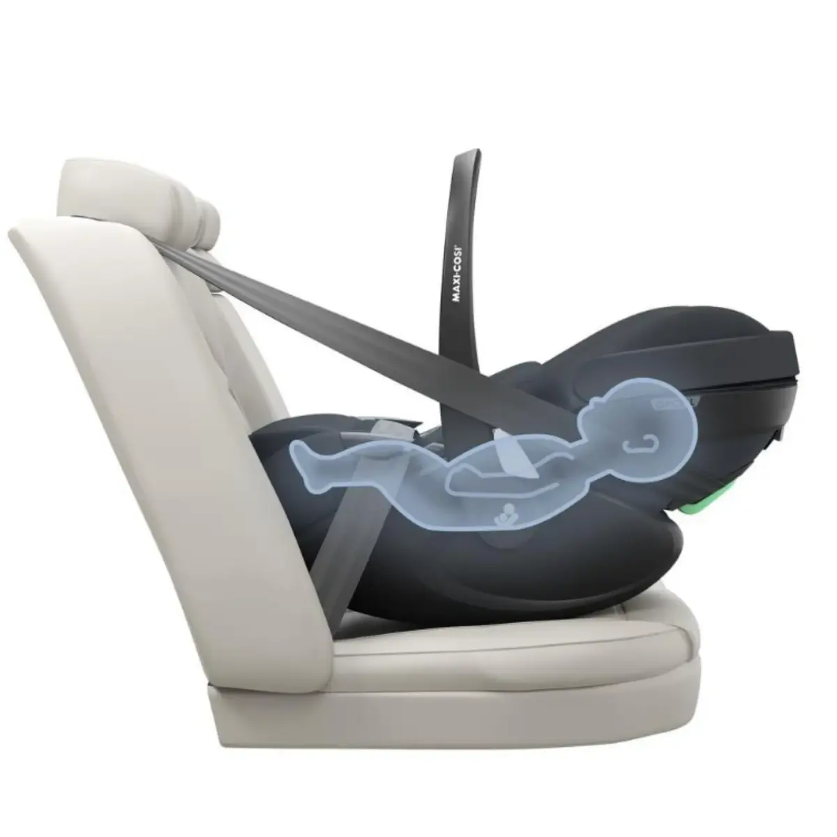 Maxi Cosi Pebble SlideTech Tam Yatabilen Oto Koltuğu 0-13 Kg Essential Graphite