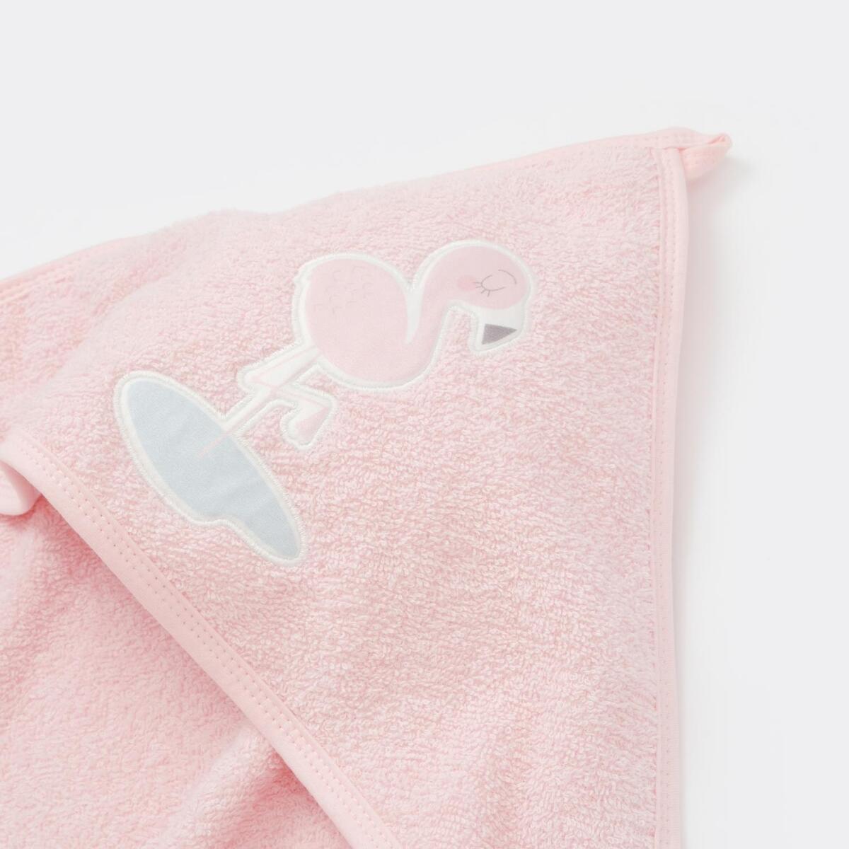 Bibaby Havlu Flamingo Pembe