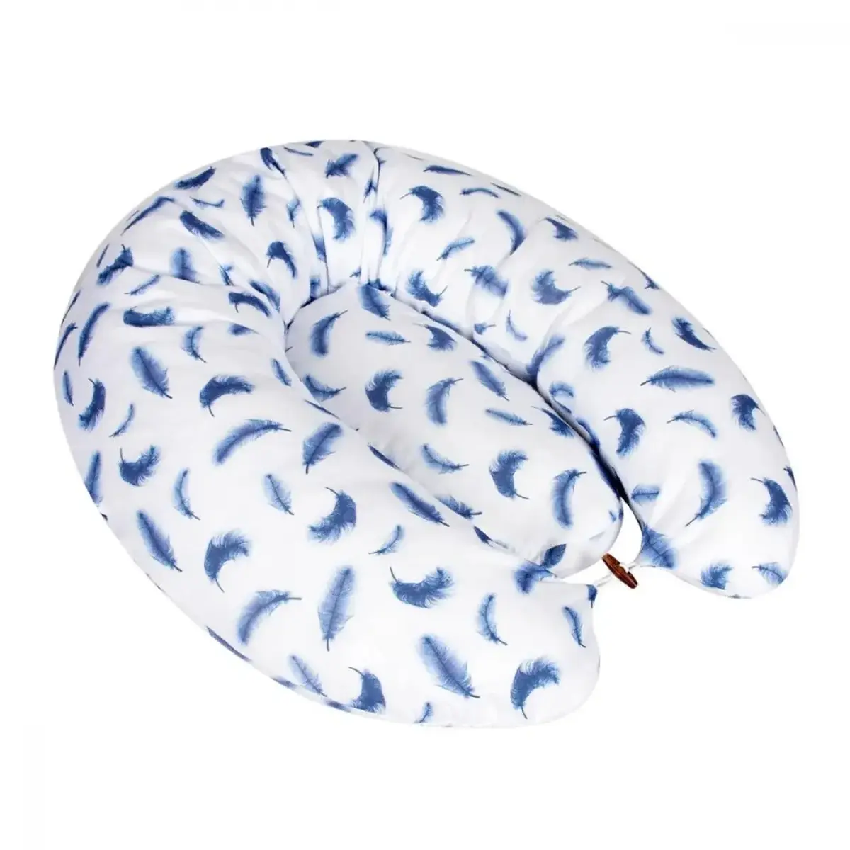 Sevi Bebe Yastıklı Anne Bebek Minderi Tüy Desen