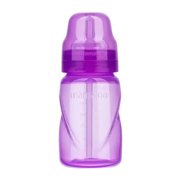 Mamajoo Akıtmaz Pipetli Bardak 270 ml Mor