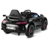 Babyhope 444 GTR Sport Akülü Araba Siyah 12V