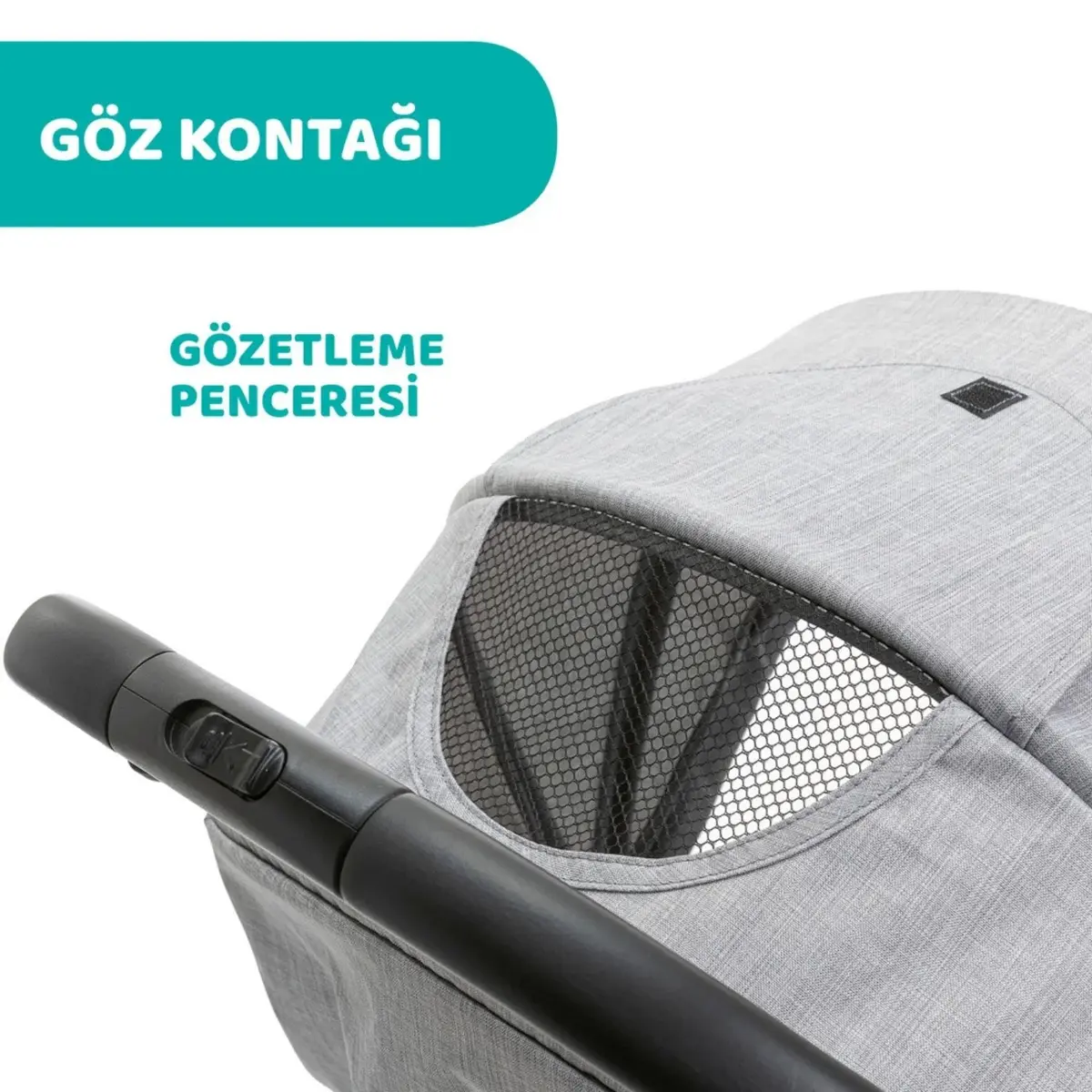 Chicco Trolley Me Bebek Arabası Ligth Grey
