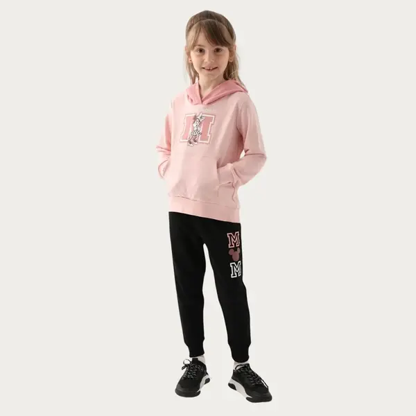 Minnie Mouse Eşofman Takımı Pudra