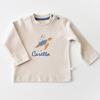 Bibaby Sweatshirt Organik Caretta In Live Taş