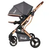 Duux One Travel Sistem Bebek Arabası Gold Antrasit