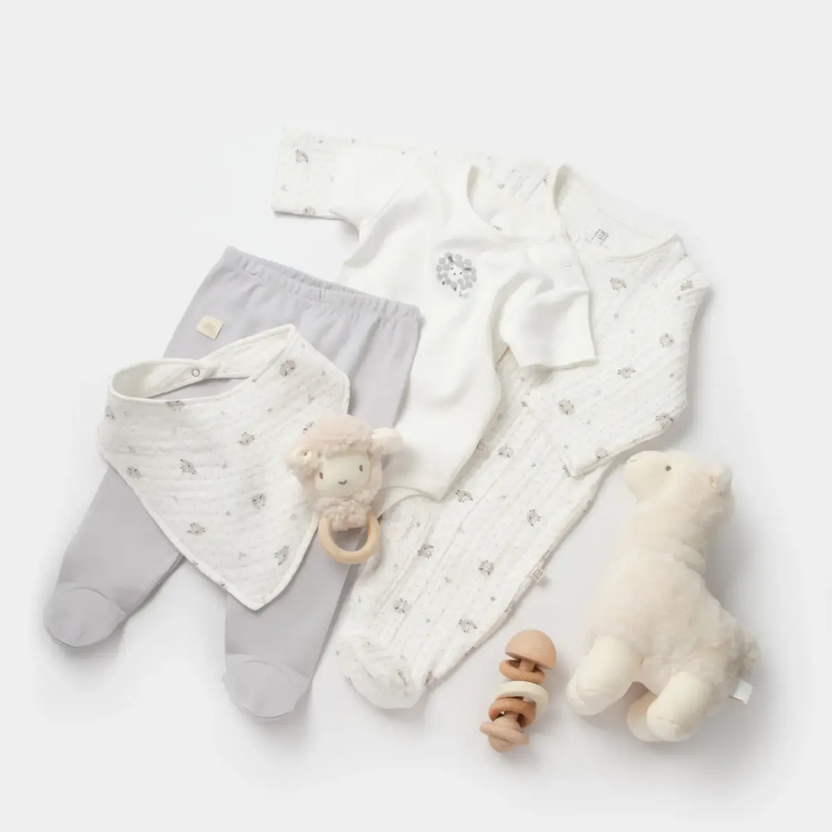 Bibaby Tulum Takımı Tüllü Lamp Friends Gri