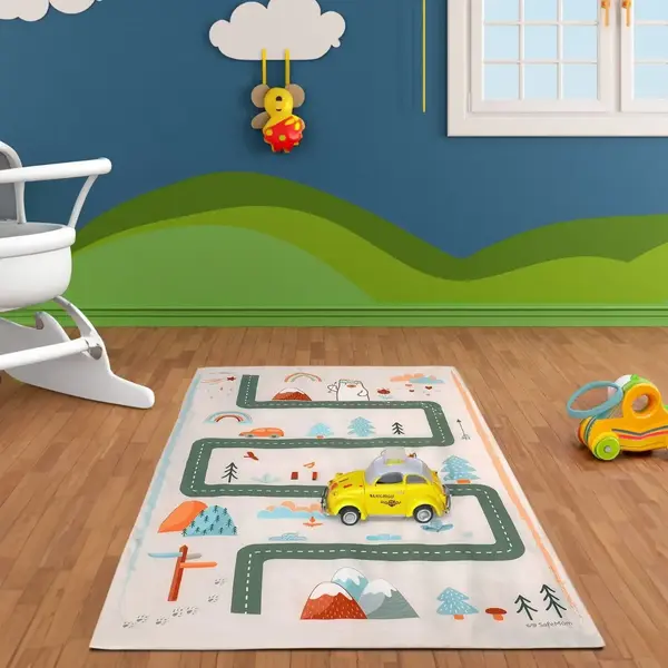 Safemom 90x145 Oyun Matı Snow