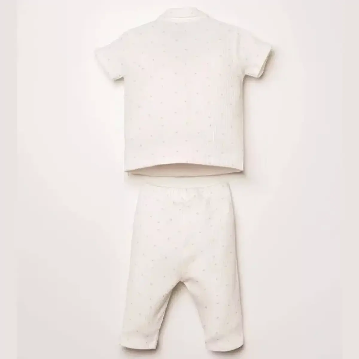 U.S. Polo Pijama Takımı Gömlek Beyaz