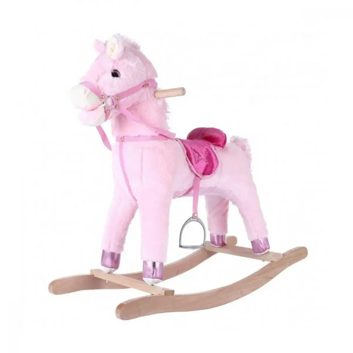 Selay Sallanan At 65 Cm Beyaz-Pembe Selay Sallanan At 65 Cm Beyaz-Pembe