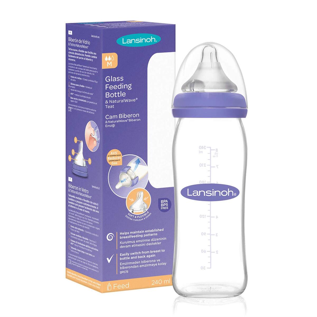 Lansinoh Cam Biberon 240 ml