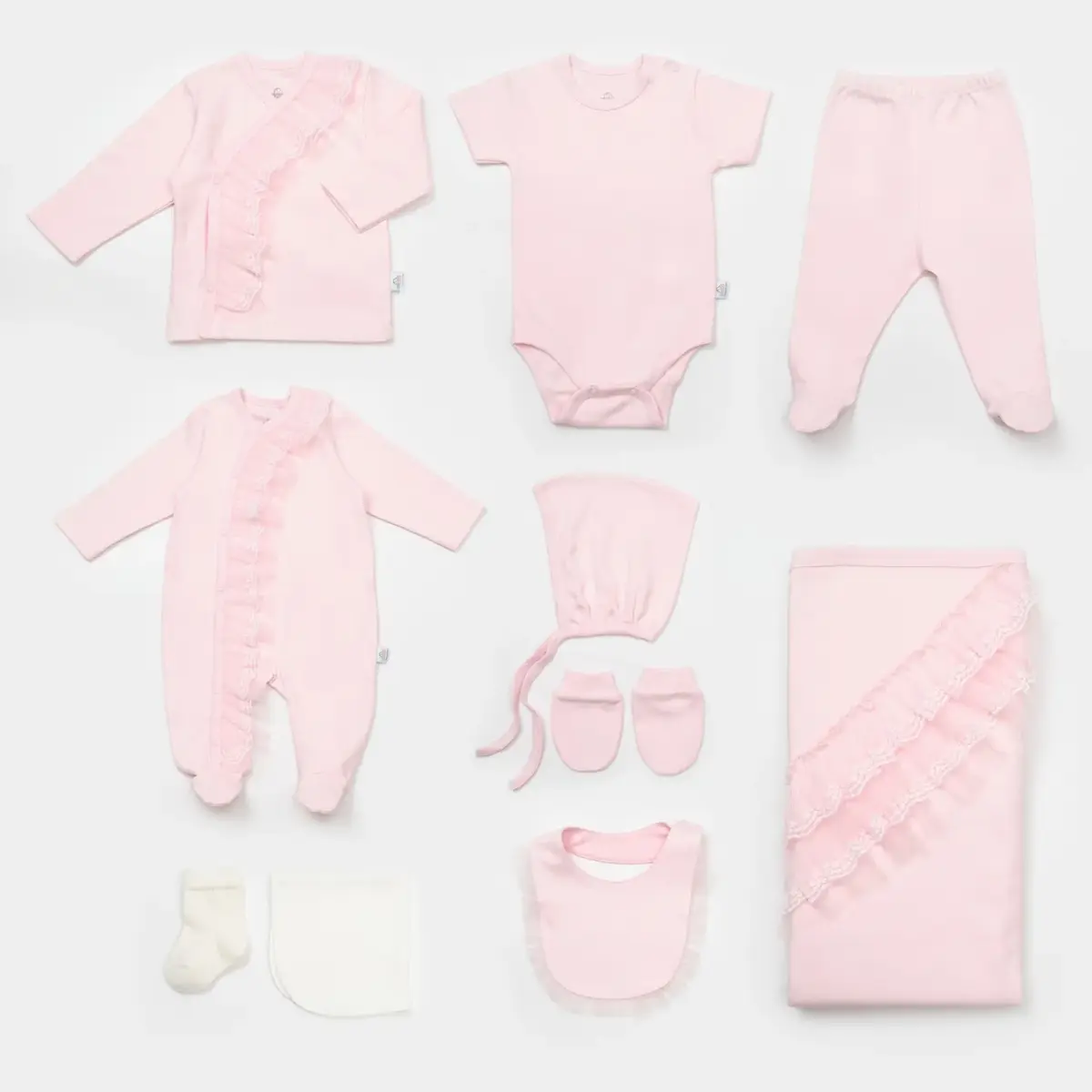 Bibaby Hastane Çıkışı 10lu Bimini Happy Moon Pembe