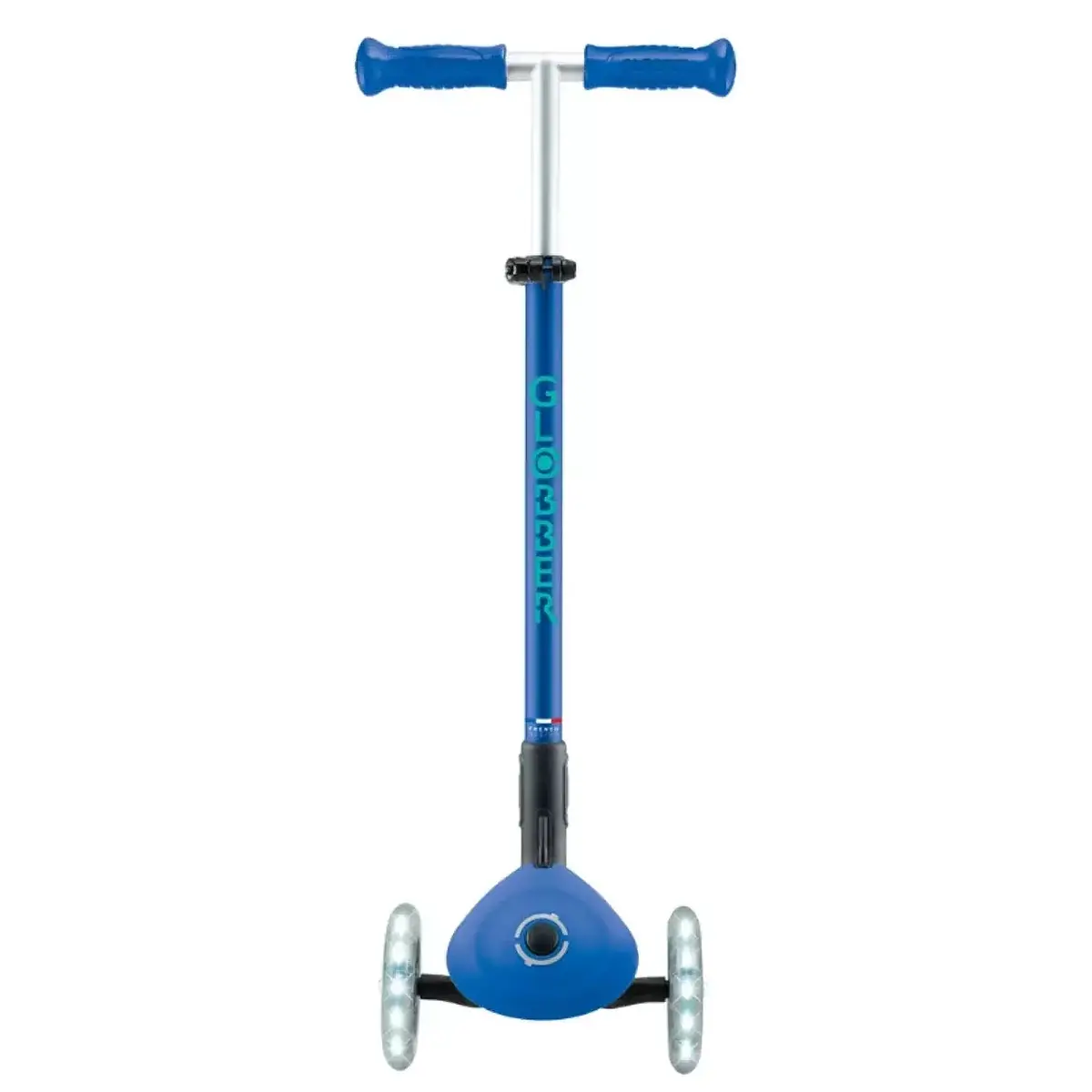 Globber Elite Deluxe Işıklı Scooter Lacivert