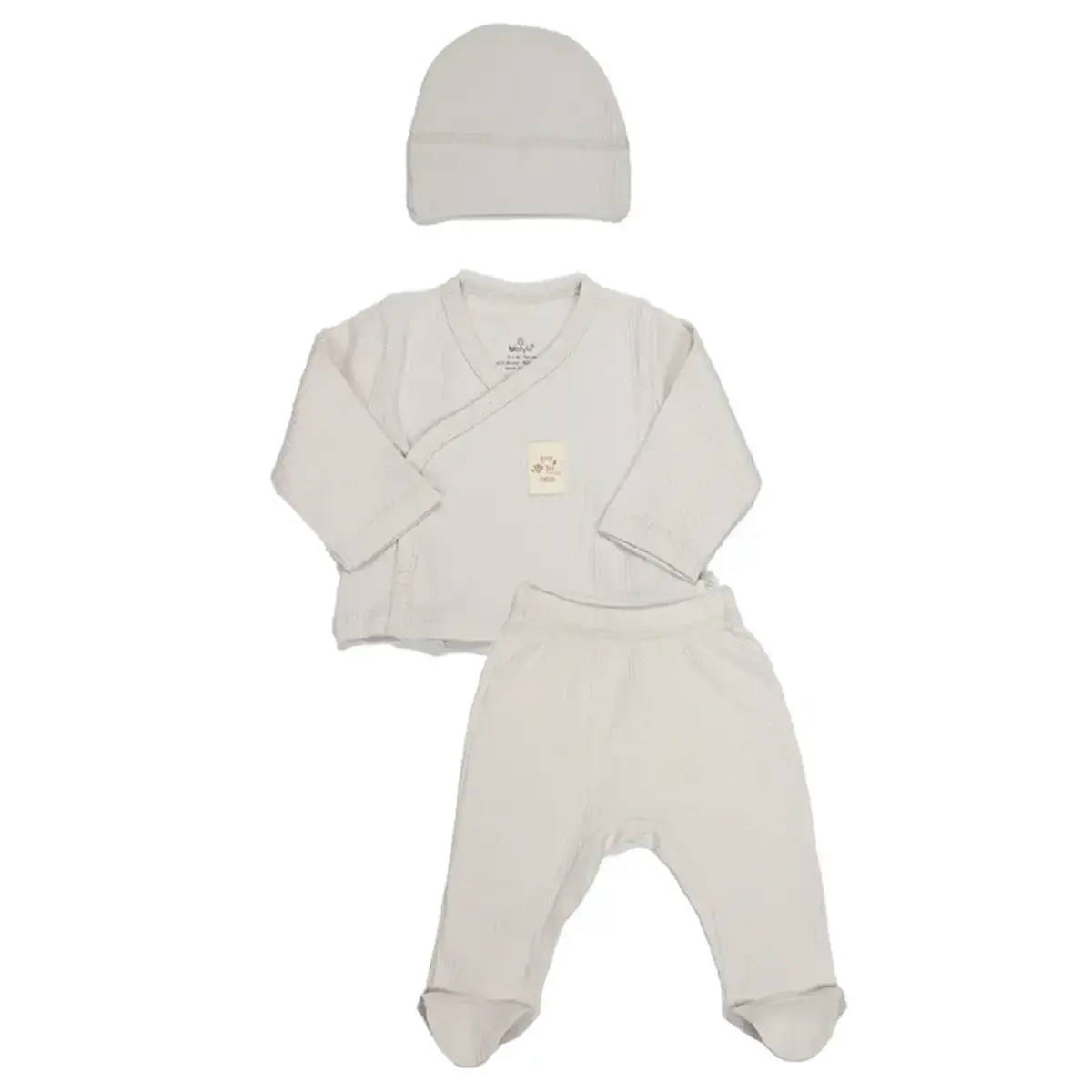 Bistyle Zıbın Takımı 3lü Modal The Ocean Bej