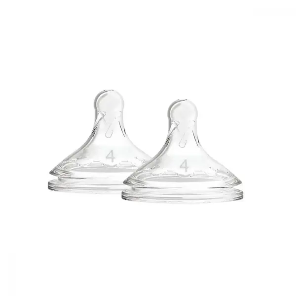 Dr Browns Options+ Geniş Ağız Silikon Biberon Emziği 2li 9+ Ay 4.Aşama