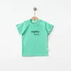 Bebolly T-shirt Happy Baskılı Mint