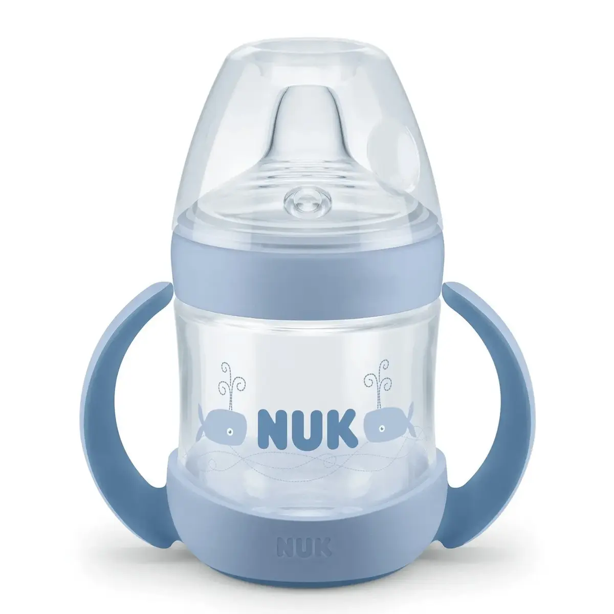 Nuk Nature Sense Learner Isı Göstergeli Alıştırma Bardağı 150 ml 6+ Ay Mavi