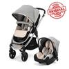 Pierre Cardin Voyager Travel Sistem Bebek Arabası Gri