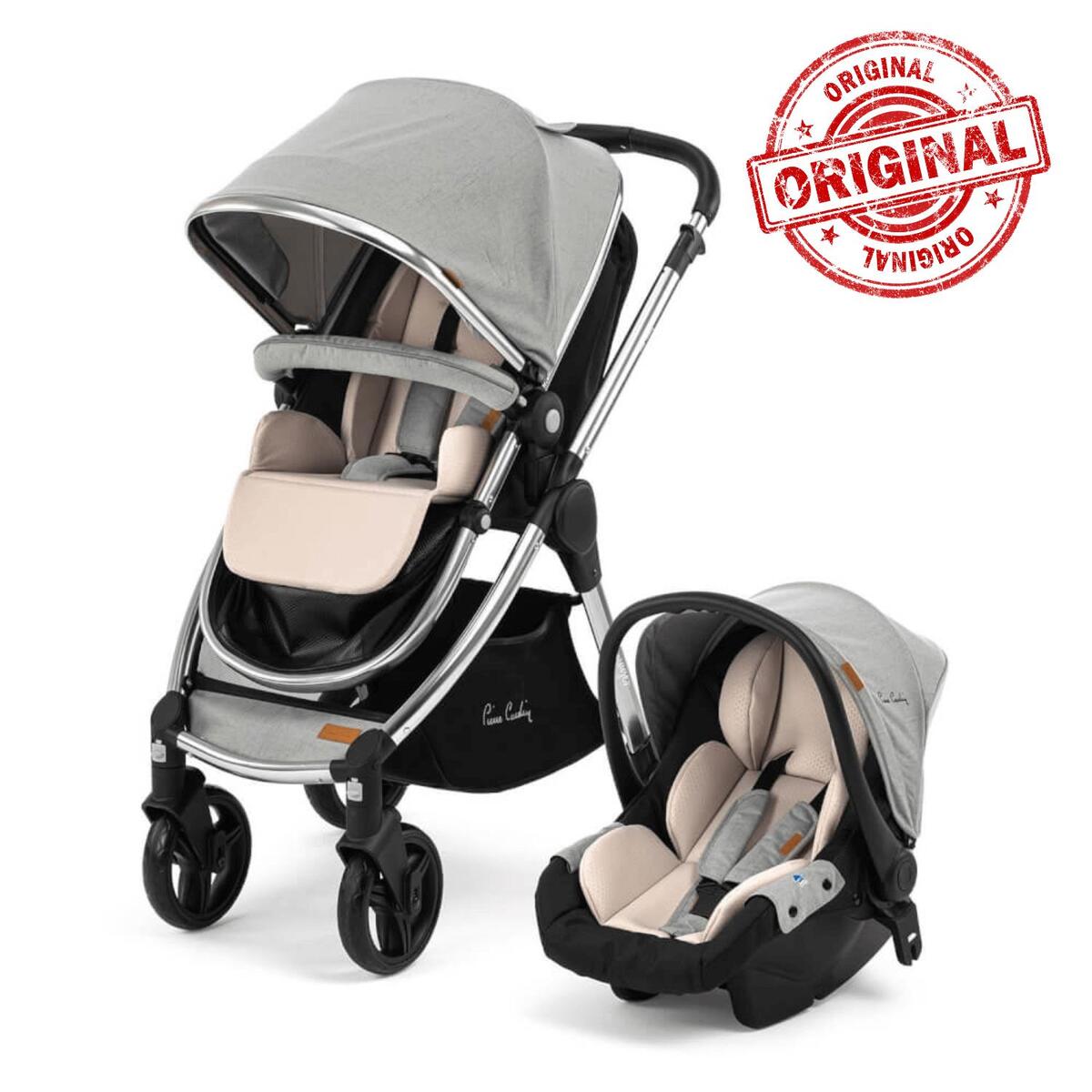Pierre Cardin Voyager Travel Sistem Bebek Arabası Gri