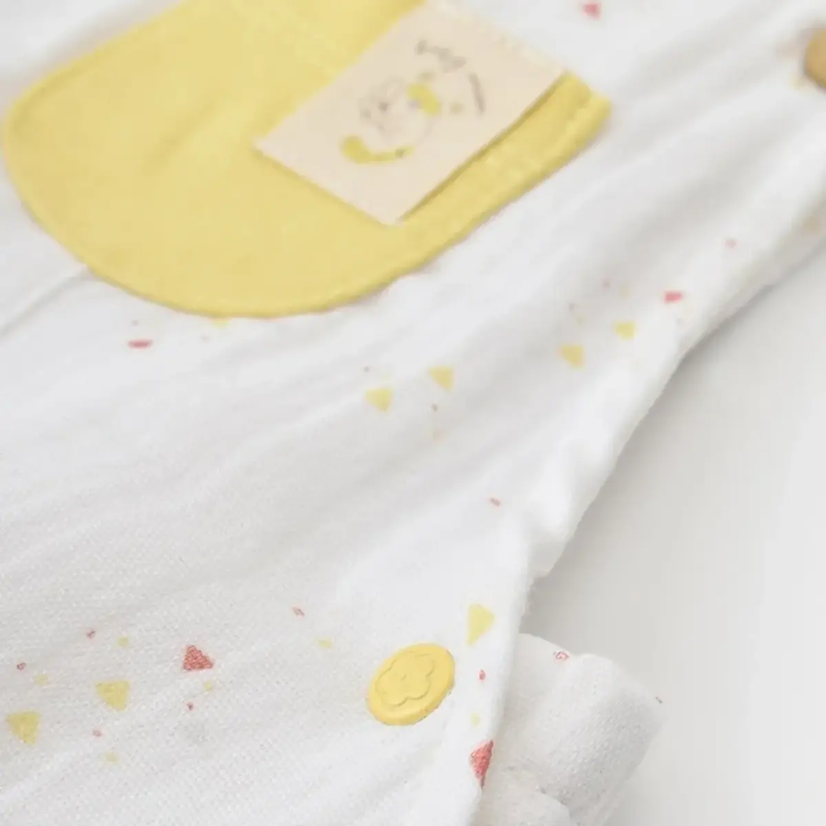 Bibaby Organik Salopet Tulum Baby Racoon Lemon Gross Vanilla Ice