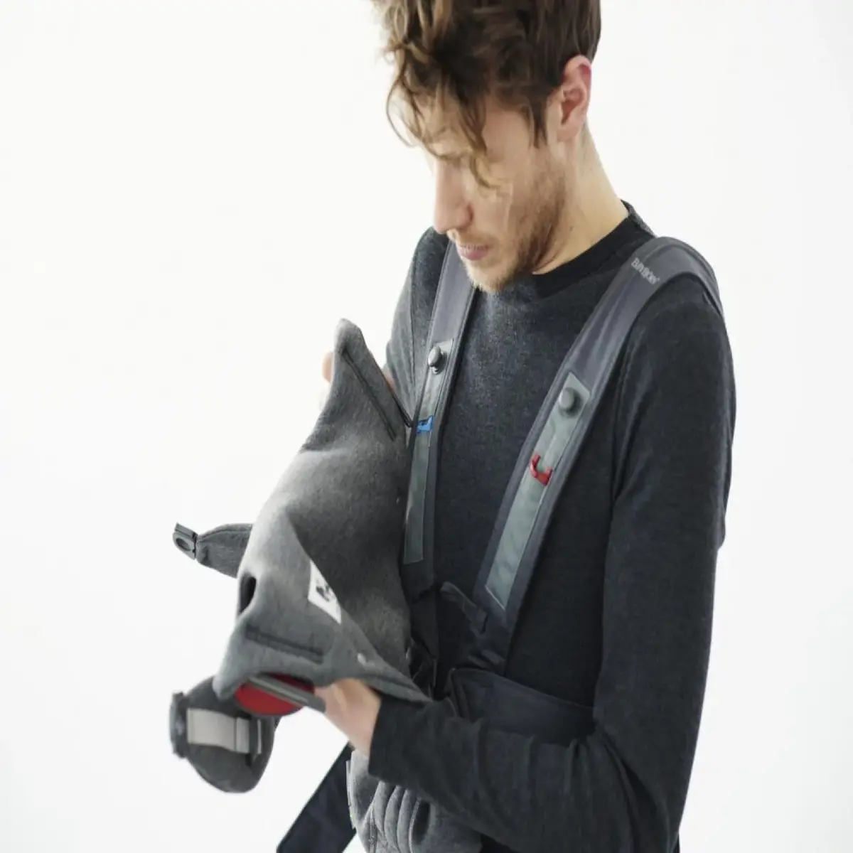 Babybjörn Kanguru Mini 3D Cotton Jersey Dark Grey