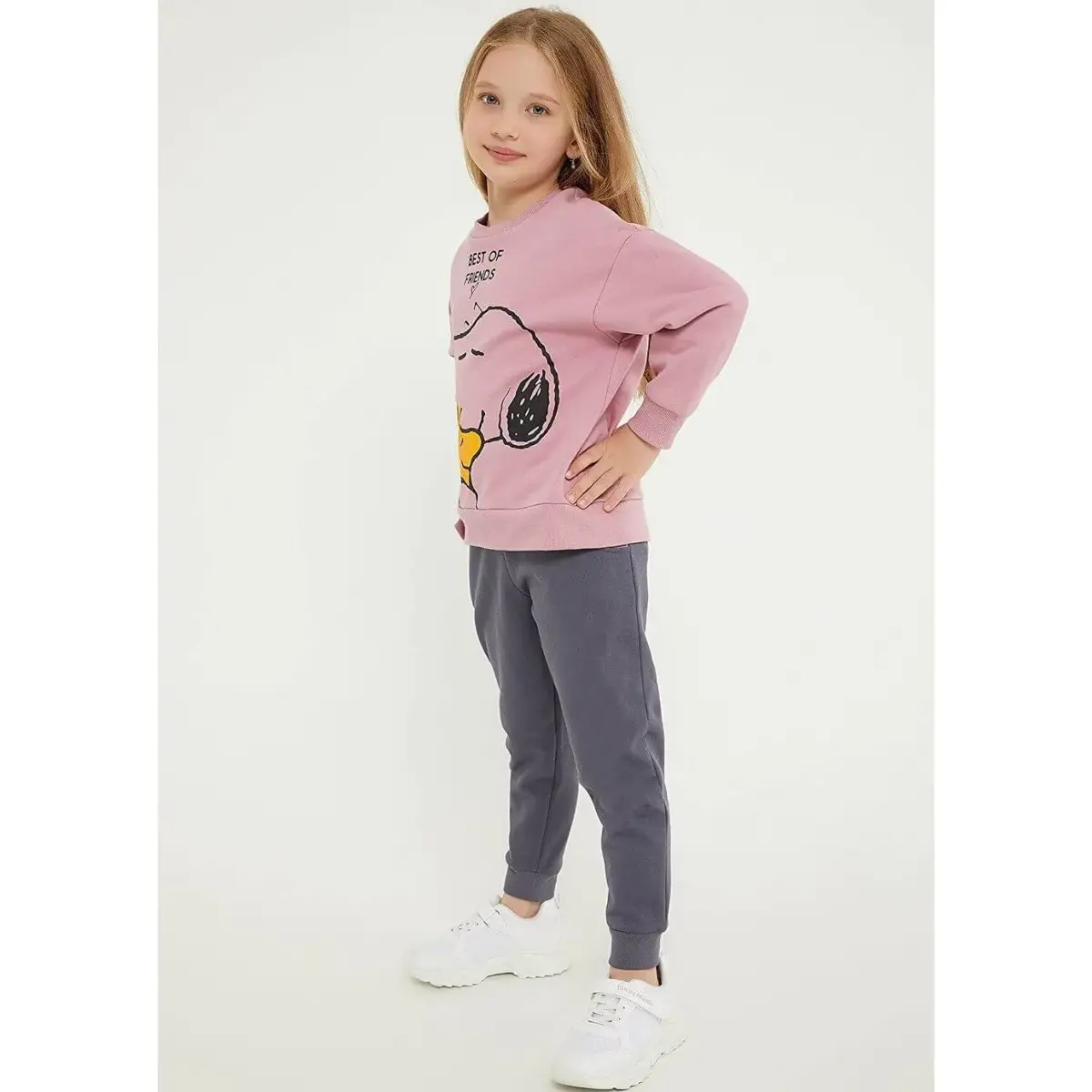 Snoopy Eşofman Takımı Leylak