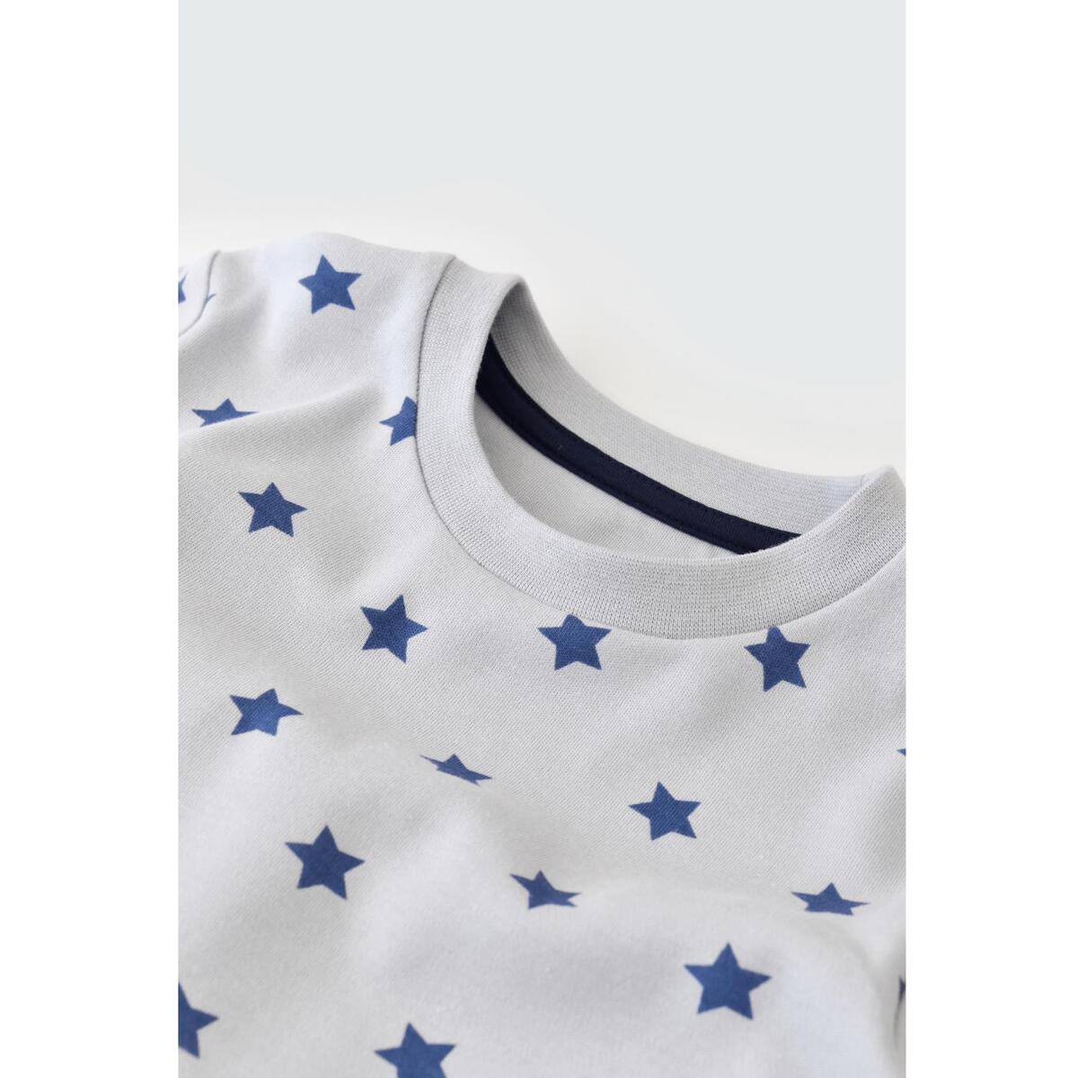 Bibaby Pijama Takımı Starry Nights Gri