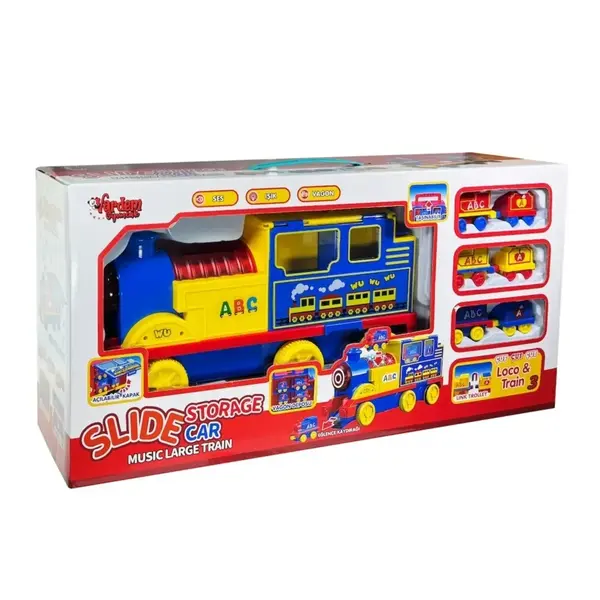 Vardem Işıklı Müzikli İnteraktif Tren