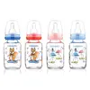 Bebedor Silikon Emzikli Desenli Cam Biberon 125 ml 0+ Ay