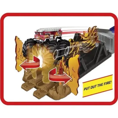 Hot Wheels Monster Trucks Aksiyona Başlangıç Oyun Seti