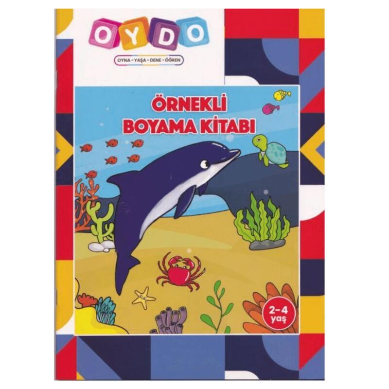 Oydo Örnekli Boyama Kitabı Hayvanlar-2