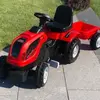 Micromax Pedallı Römorklu Traktör Kırmızı