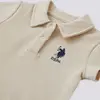 U.S. Polo 2li Takım T-Shirt Krem