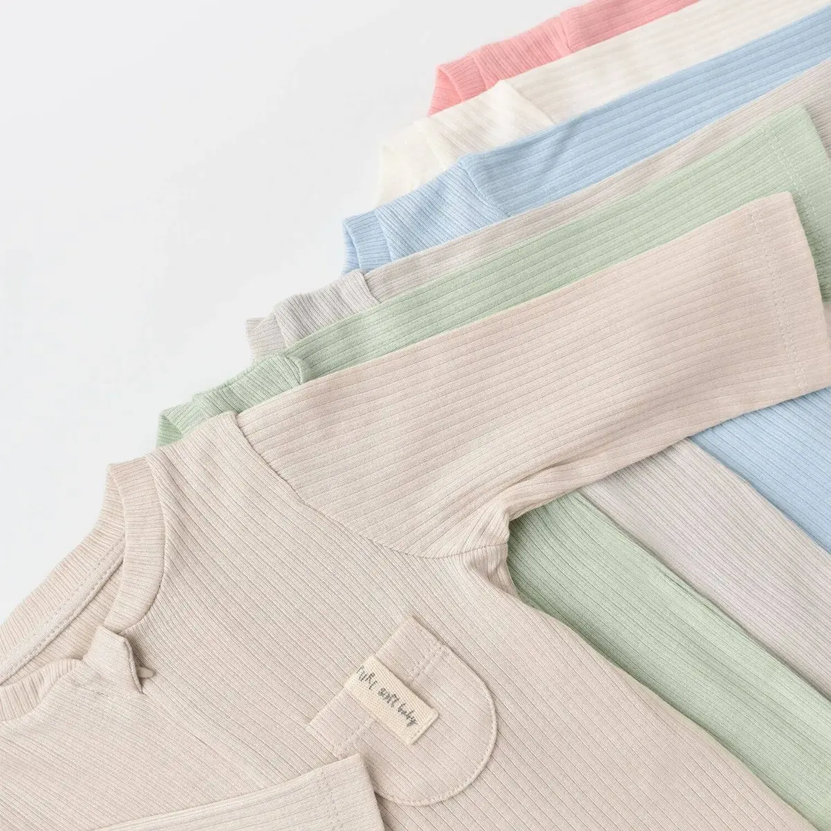 Bibaby Organik Tulum Patiksiz Soft Modal Pembe