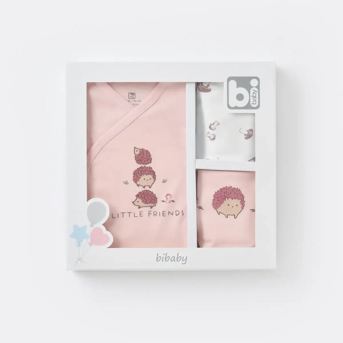 Bibaby Hastane Çıkışı 5li Bonny Mushroom Pembe