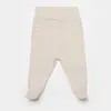 Bibaby Organik Pantolon Patikli Modal Nature Relax Bej