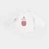 Bibaby Organik Sweatshirt Little Love Rose Dry
