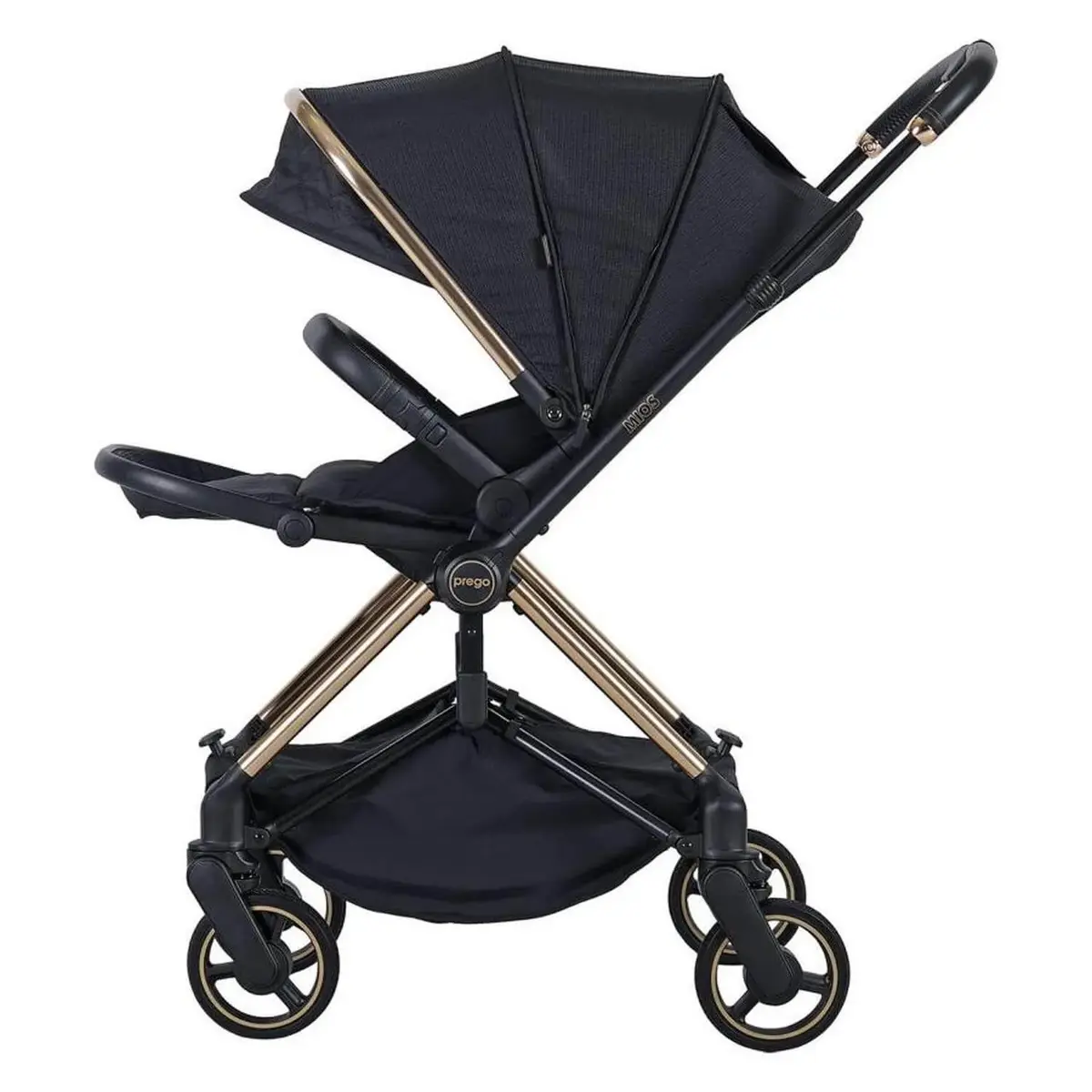 Prego 2066 Mios Travel Sistem Bebek Arabası Siyah