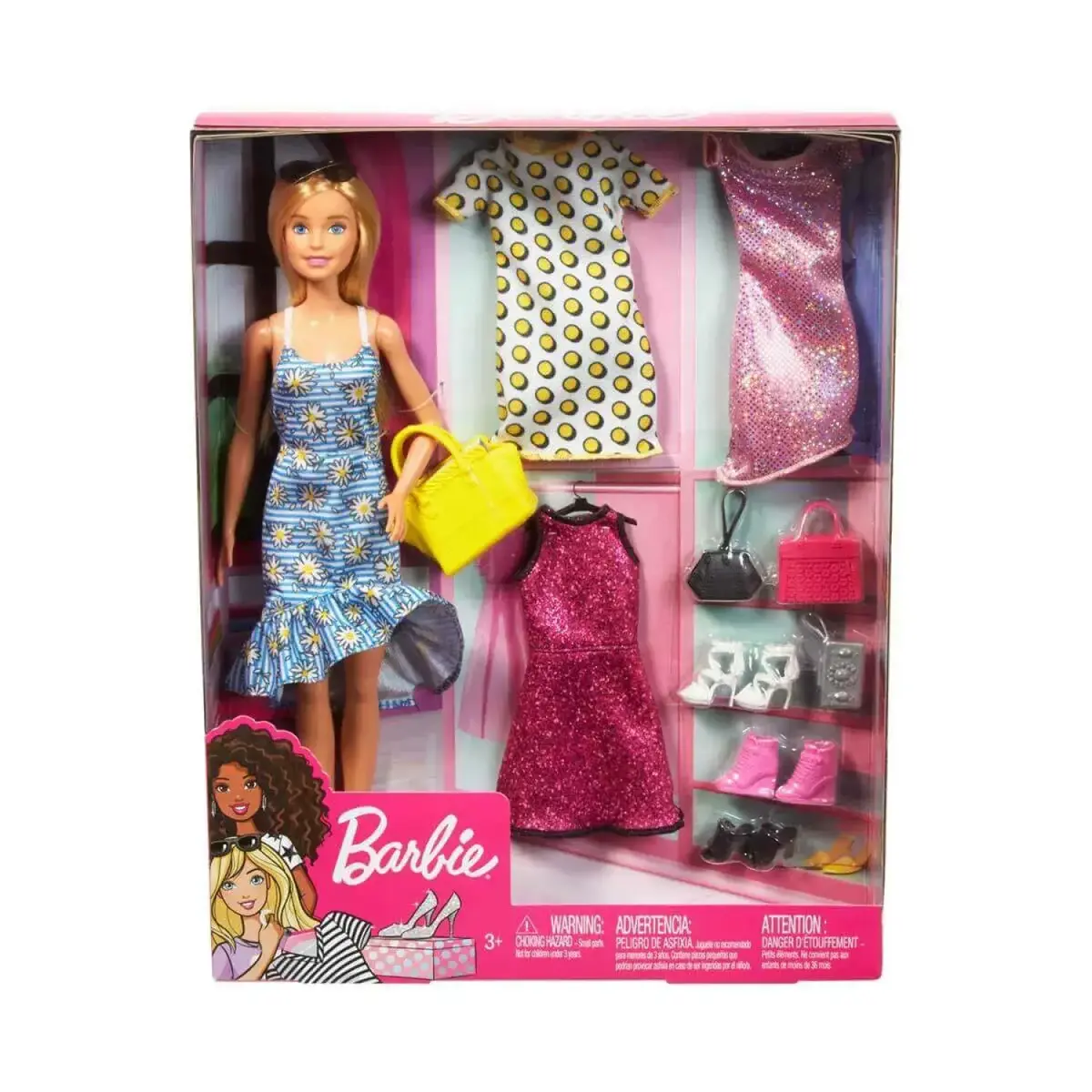 Barbie'nin Kıyafet Kombinleri Oyun Seti