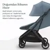 Uppababy Minu V3 Kabin Bebek Arabası Stone Blue
