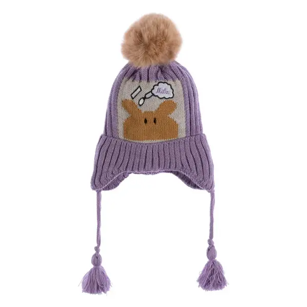 Kitti Bere Kulaklı 1-4Yaş Lila Asortili