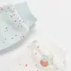 Bibaby Organik Eldiven 2li Pretty Ears Bunny Mint - Ekru