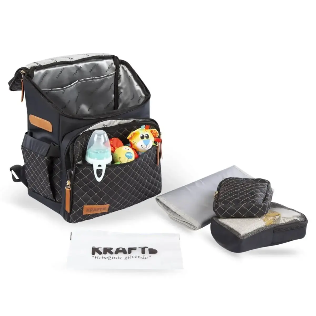 Kraft Diamond Anne Bebek Bakım Çantası Lacivert