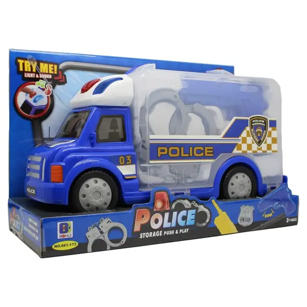 Kutulu Pilli Polis Arabası