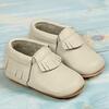 Ella Bonna Bebek Ayakkabısı Hakiki Deri Mokosen Bej